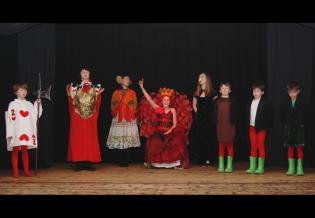 <em>Alice in Wonderland</em> Article Photo - The Queen of Hearts and her Courtiers