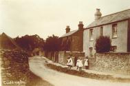 Banner Photo - Spurt Street looking west, with Rose Cottage to the right and beyond it Owl Cottage.  To the left is the wall of a property belonging to The Seven Stars – at one time an inn. -  1288531527.jpg