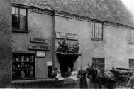 Banner Photo - Annie Jackman kept this shop in Upper Church Street until 1903.  She ran the village Post Office as well as selling groceries and haberdashery.  Its rival was directly opposite - the Munday family shop, which remains today but under different management. -  1288531618.jpg
