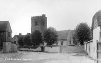 Banner Photo - St. Nicholas’ Church from a postcard dated December 1930.  The church’s war memorial had been erected ten years earlier, but the telephone kiosk outside the church wall was not installed until May 1947. -  1307899280.jpg