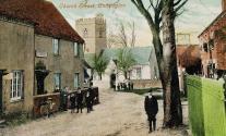 Banner Photo - A view of Upper Church Street taken from a postcard sent in July 1905. On the left is the shop owned by Arthur Horsler, and on the right is the Red Lion public house, later renamed Annie Bailey’s. -  1496760983.jpg