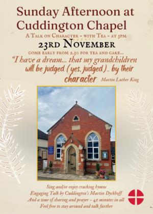 A Talk On Character – With Tea Article Graphic